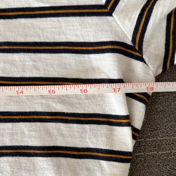 Veronica Beard Waldorf Striped Long Sleeve Top Size M - Picture 10 of 12